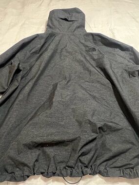 The North Face Charcoal Hooded Shell Jacket